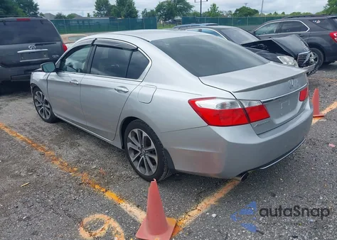 2015 Honda Accord Sport из США, поврежденный, VIN 1HGCR2F57FA095968